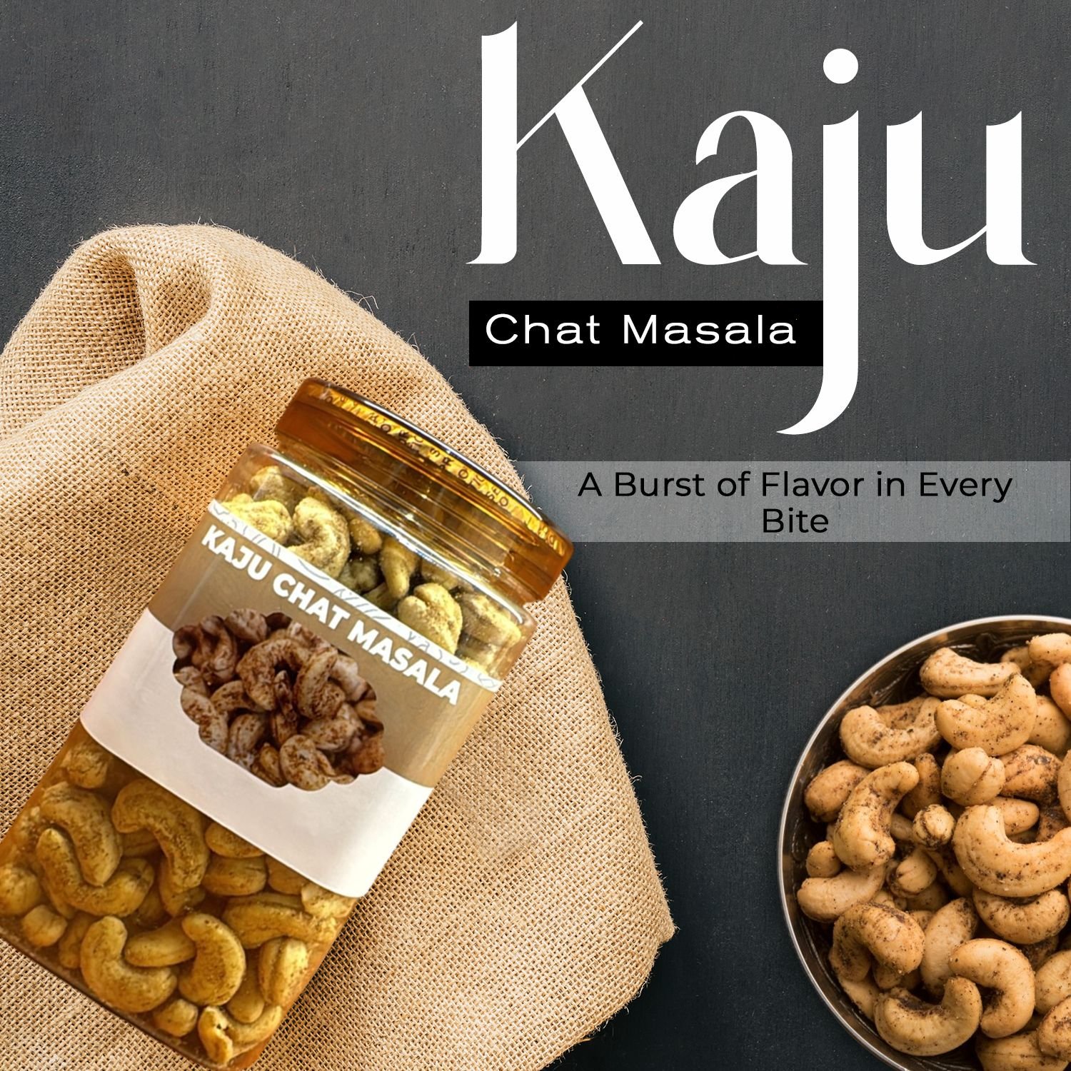 Kaju Chat Masala (Cashew)